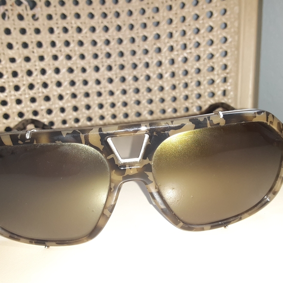 Dolce & Gabbana Camouflage Aviator Sunglasses